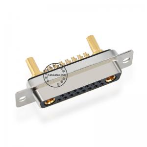 양질 17w2 고전류 d-sub 암 커넥터