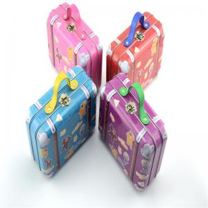 2108 새로운 디자인 사용자 정의 사각형 점심 깡통 상자 핸들 및 잠금