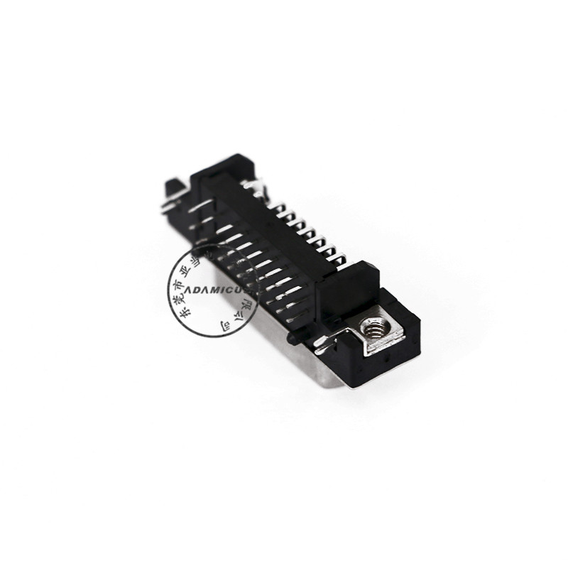 검은 색 ROHS 직각 dvi 24 + 5 d 서브 커넥터 (PCB 용)