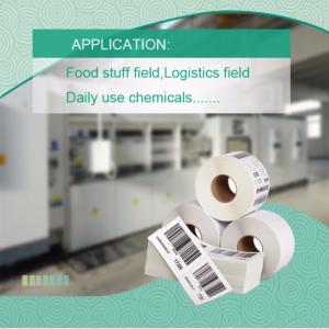 Zebra Barcoder를위한 Rtm-75 고감도 열 BOPP 합성 용지