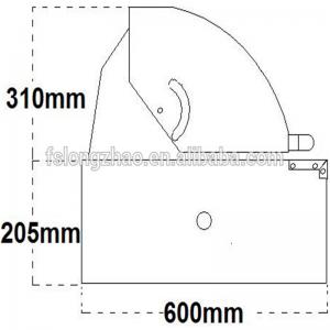 도매 탁자 위에 가스 그릴 머리 스테인리스 가스 오븐 내장