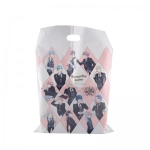 자신의 로고와 함께 PE LDPE 사용자 지정 인쇄 플라스틱 쇼핑백