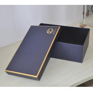 뜨거운 스탬프 가일 호일 신발 상자 옷 상자