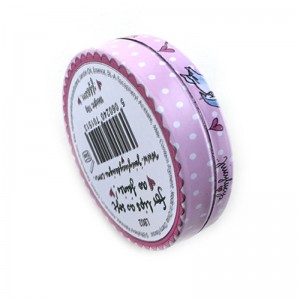 화장품 포장, 둥근 구두 광택 상자