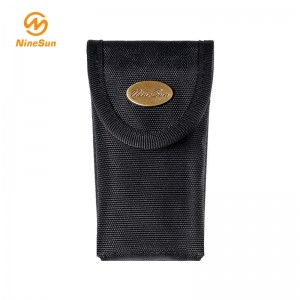 작은 블랙 나일론 접이식 칼집 - NineSan