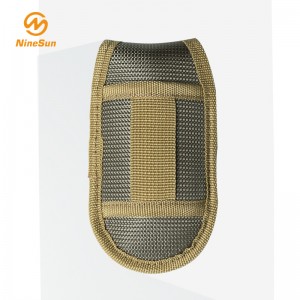 작은 그린 나일론 접이식 칼집 - NineSan