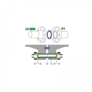 PTFE 코팅 스터드, 볼트 및 너트