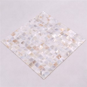 자연 20 * 20 흰 원자재 무 샤워 화장실 타일