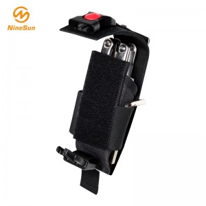 작은 검은색 나일론 가죽 - ns-kf-180014 접기 나이프