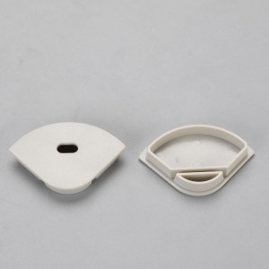 알루미늄 합금 led 데리고 삼각형. 잘 또는 디퓨저 커버