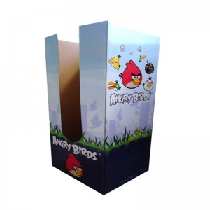 사용자 정의 종이 전시 대, 골판지 진열대, 마루 저장 장치 보이기