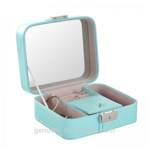 여행 pu 보석 상자