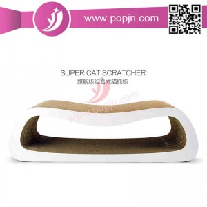 애완 동물 스크래치 골판지 고양이 scratcher 및 고양이 둘러싸는 고양이 스크래치 보드