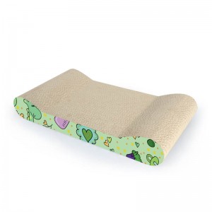 최고의 판매 골판지 고양이 장난감을 긁는 독특한 디자인 고양이