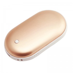 손 따뜻하게 충전 보물 폭발 방지 전기 히터 USB 모바일 전원 미니 행운의 돌 자갈