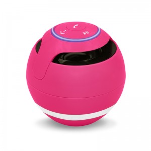 뜨거운 판매 휴대용 라운드 모양 무선 스피커 Soundbar베이스 BT 스피커 아이폰에 대 한