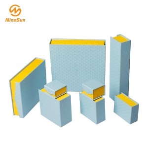 파란색, 노란색 선물 상자 - 보석 상자, 특별 한 결혼식 선물 상자