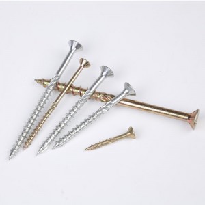 CSK 이중 헤드 목재 구조 나사, 마분지 나사, 유형 17 컷, Torx 홈