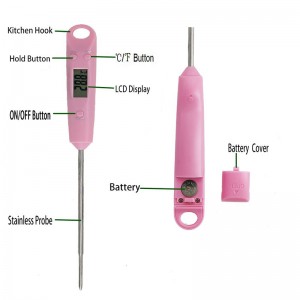 Coking Oil 설탕 스테이크 바베큐 용 전자 프로브