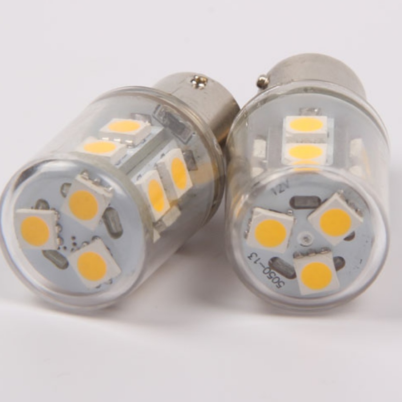 BAY15D BA15D 보트 해양 LED 전구 5050 13SMD