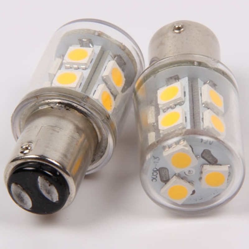 BAY15D BA15D 보트 해양 LED 전구 5050 13SMD