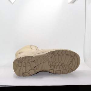 높은 발목 스웨이드 가죽 군용 사막 전투 부츠