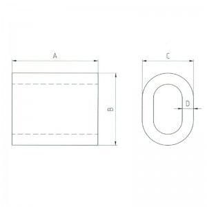 스틸 타원형 슬리브 슬리브 S-506 비 테이퍼 슬리브