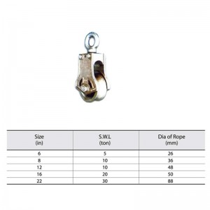 트롤 블럭 핫 딥 아연 도금 TR 블럭