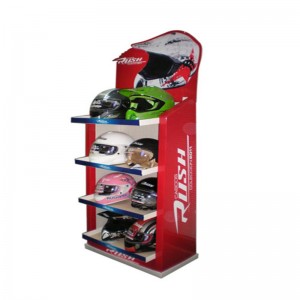 고품질 주문 층 종이 골판지 조수 디스플레이 사용자 정의 디자인 골 판지