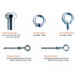 316 단조 DIN582 링 너트