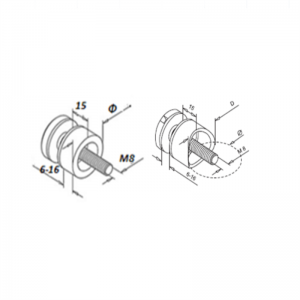 유리 어댑터 30MM