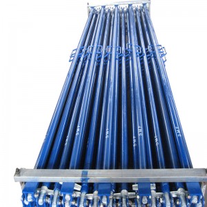 비계 벽 푸시 당겨 통장 블루