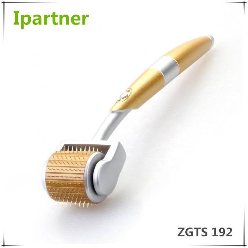 Ipartner 최신 패키지 ZGTS 더 마 롤러 192 번 바늘로 얼굴 관리 및 탈모 치료