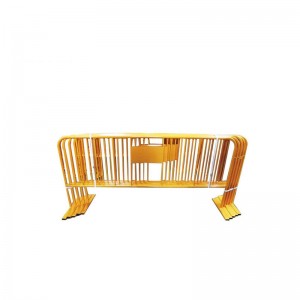 금속 도로 교통 장벽 군중 통제 바리케이드