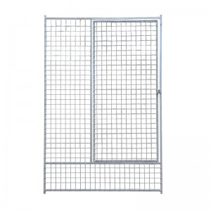 야외 뜨거운 딥 아연 도금 철망 대형 개 울타리 큰 개 케이지 대형 개 개집