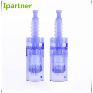 Ipartner 10 개 세트 교체 용 12 핀 바늘 카트리지 Derma Pen Stamp EO sterilized
