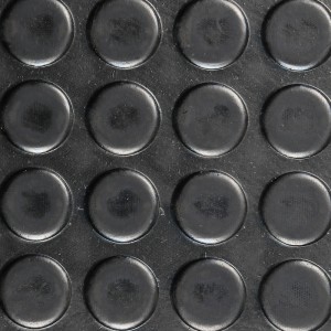 병원에 대 한 라운드 도트 고무 시트 매트 롤 내성