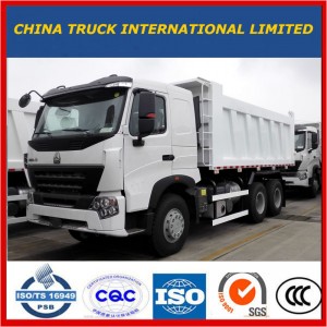 Sinotruk HOWO 371hp A7 6 * 4 티퍼 트럭