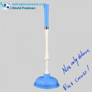 소프트 볼 배럴이있는 AK7020 화장실 플런저