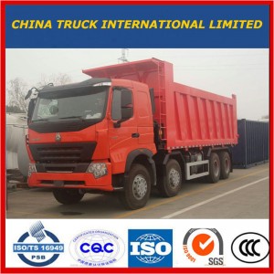 Sinotruk HOWO A7 420HP 12 휠 티퍼 덤프 트럭 가격
