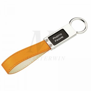 사진이있는 PU / 금속 키 홀더 Frame_65600