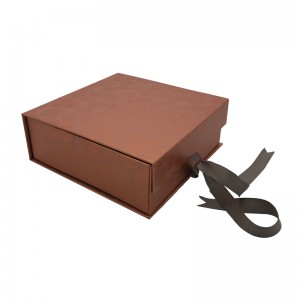 선물 포장을위한 주문 호화스러운 접히는 선물 상자