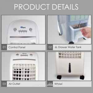 iFan -PowerPac 증발 공기 냉각기 (IF7310) 주식기구 (사용 가능한 주식)