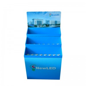 2019 고품질 층 층 종이 골판지 전시 대