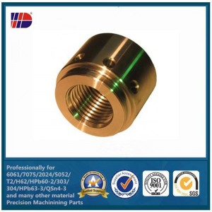 정밀 가공 부품 프레이즈반 역시 황동