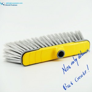 하드 PP 보르 덴과 Akbrand 플라스틱 빗자루 머리