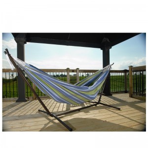 더블 브라질 Corlorful 그물 침대 - 뒷마당, 베란다, 야외 및 실내 사용을위한 두 사람 침대 - 최고급 편안함 - 수제를위한 부드러운 짠 코튼 원단