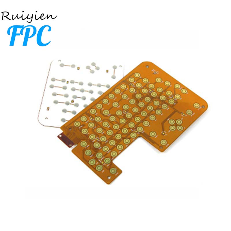 OEM Gold Finger 유연한 FPC 제조 작은 FPC 범용 원격 제어 지문 센서 유연한 인쇄 회로 기판