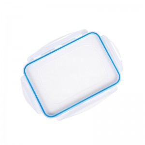 포장 뚜껑이있는 주방 BPA 무료 플라스틱 누출 증거 보관 용기 - 4 개 세트 (122.99 oz / 3.6L)