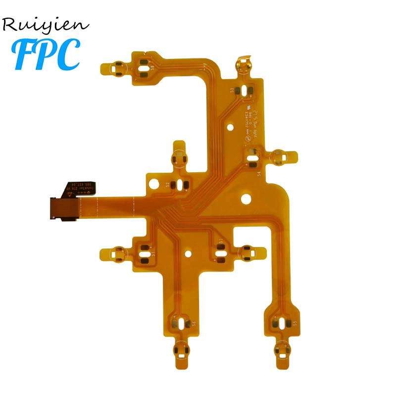 기능적인 다중 층 FPC 1020 지문 감지기 연결 관 OEM 서비스 사진기 단위 FPC 셀룰라 전화 회로판